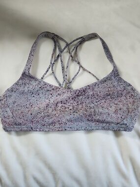 Lululemon Free To Be Zen Bra 8 Summer Haze